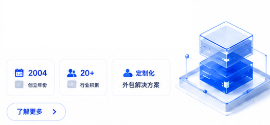 公司简介：2004年创立，20年以上行业积累，提供定制化外包解决方案